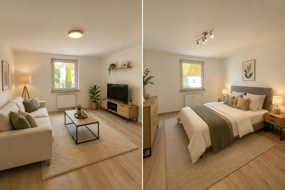 2 Zimmer Wohnung mit 55 m² in Ansbach – Bild 1