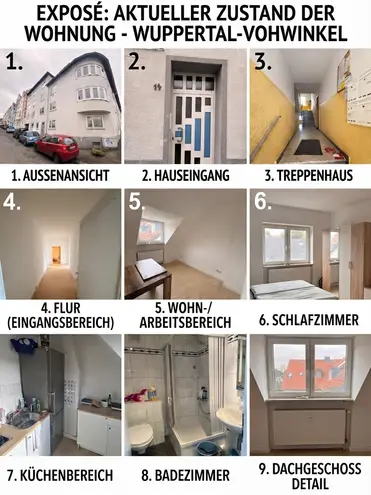 2 Zimmer Wohnung mit 60 m² in Wuppertal – Bild 1