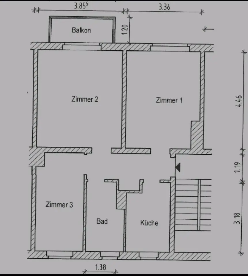 3 Zimmer Wohnung mit 59 m² in Halle (Saale) – Bild 8