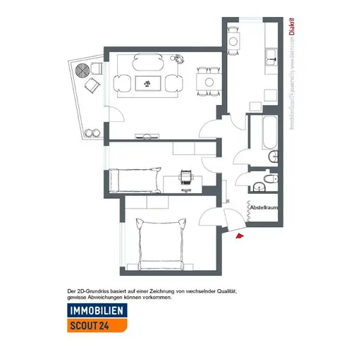 3 Zimmer Wohnung mit 69 m² in Kassel – Bild 4