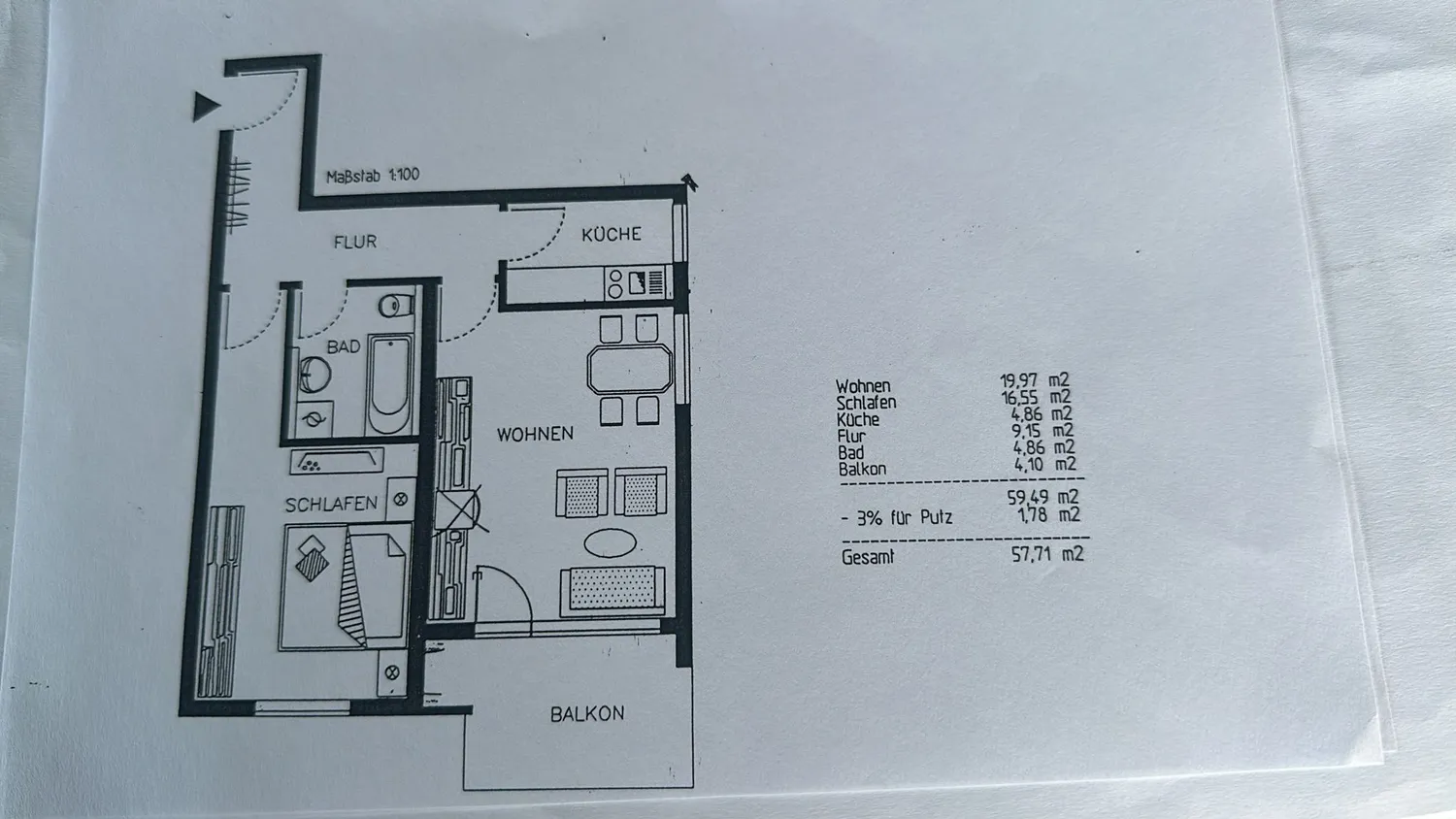 2 Zimmer Wohnung mit 58 m² in Stuttgart – Bild 5