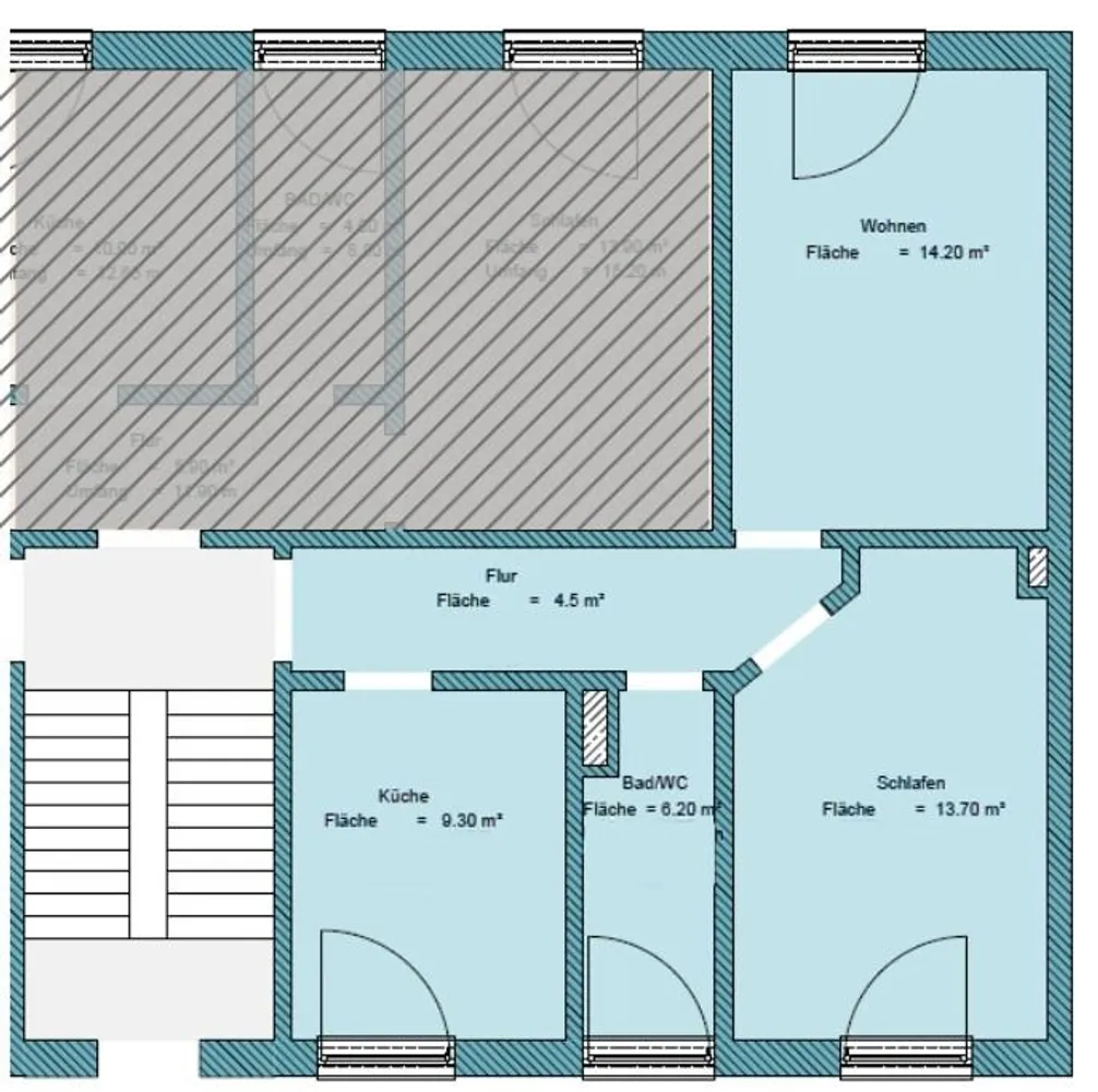 2 Zimmer Wohnung mit 50 m² in Hannover – Bild 6