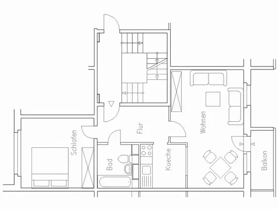 2 Zimmer Wohnung mit 49 m² in Eberswalde – Bild 8