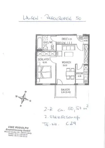 2 Zimmer Wohnung mit 51 m² in Leipzig – Bild 4
