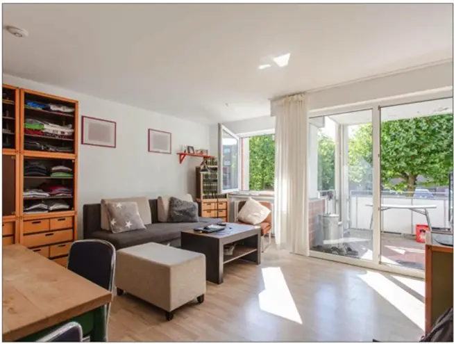 1 Zimmer Wohnung mit 31 m² in Münster – Bild 1