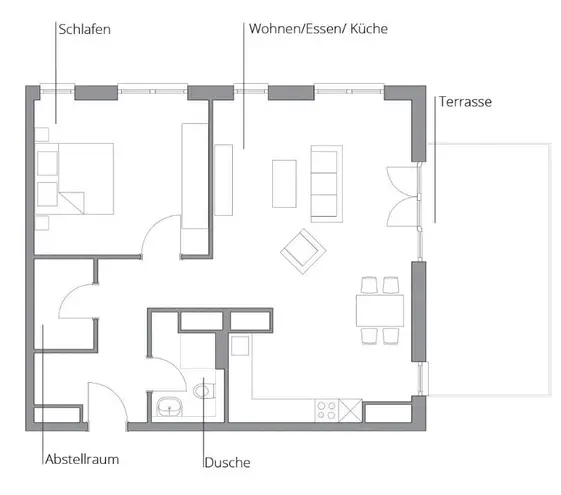 2 Zimmer Wohnung mit 86 m² in Kiel – Bild 6