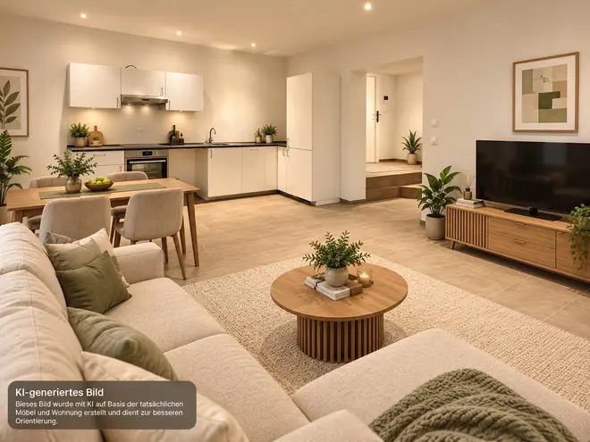 2 Zimmer Wohnung mit 52 m² in Stuttgart – Bild 1