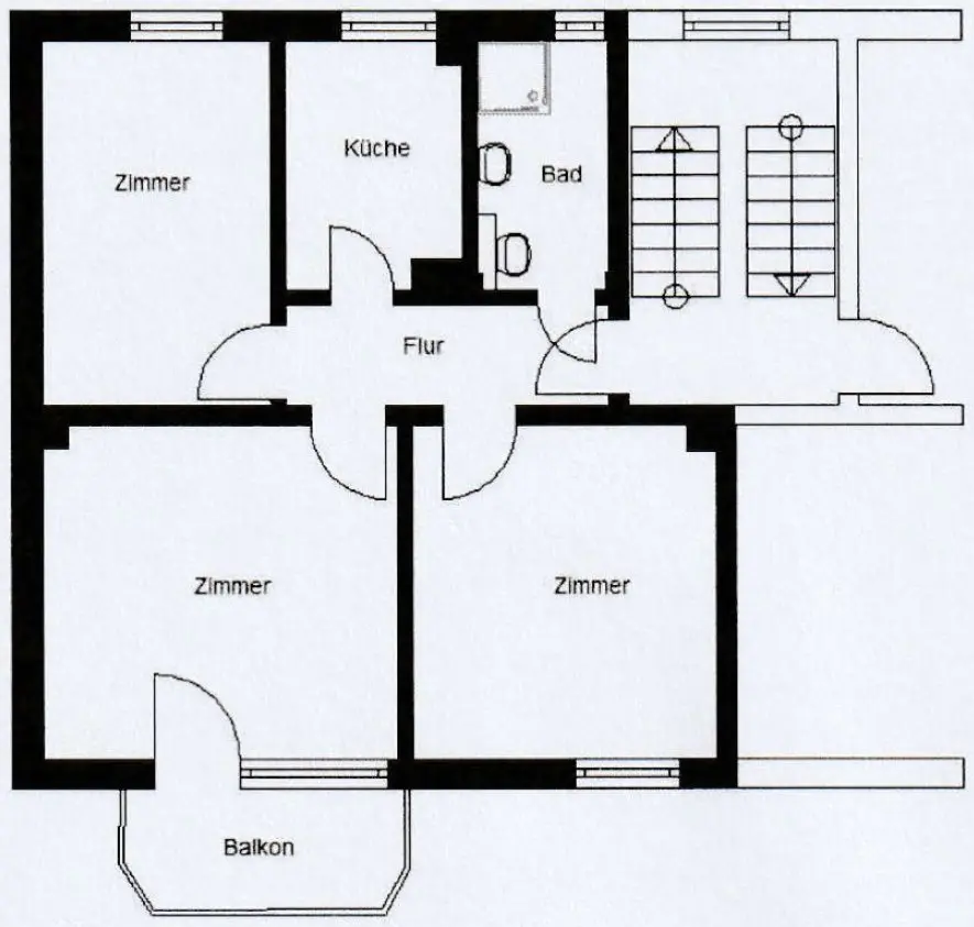 3 Zimmer Wohnung mit 61 m² in Goslar – Bild 5