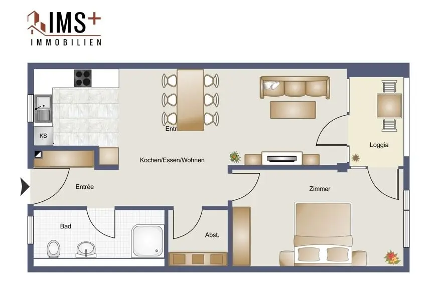2 Zimmer Wohnung mit 57 m² in Rheinfelden – Bild 8