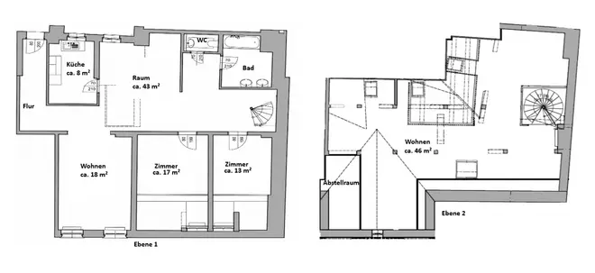 4 Zimmer Wohnung mit 154 m² in Leipzig – Bild 2