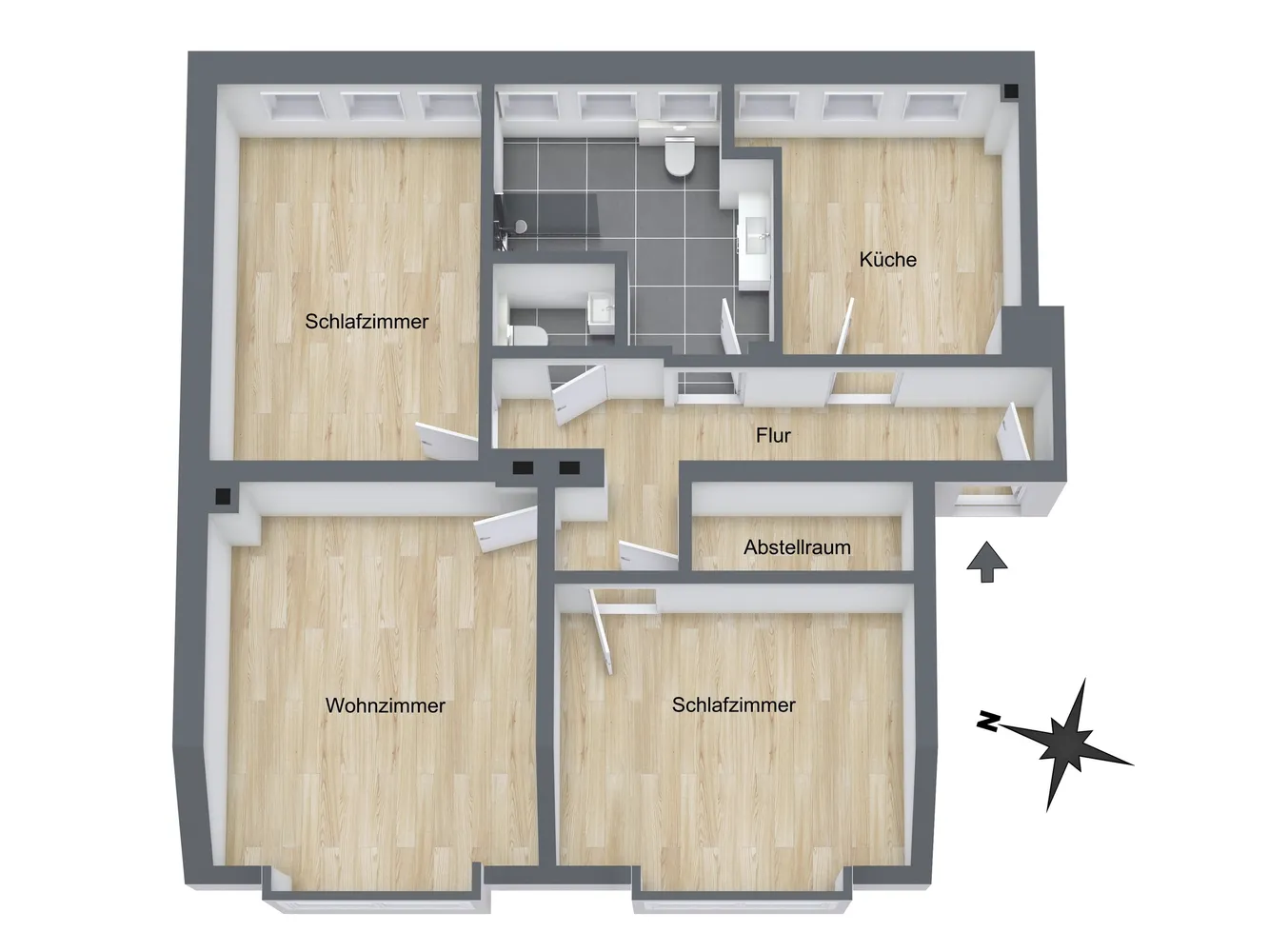 3 Zimmer Wohnung mit 74 m² in Krefeld – Bild 10