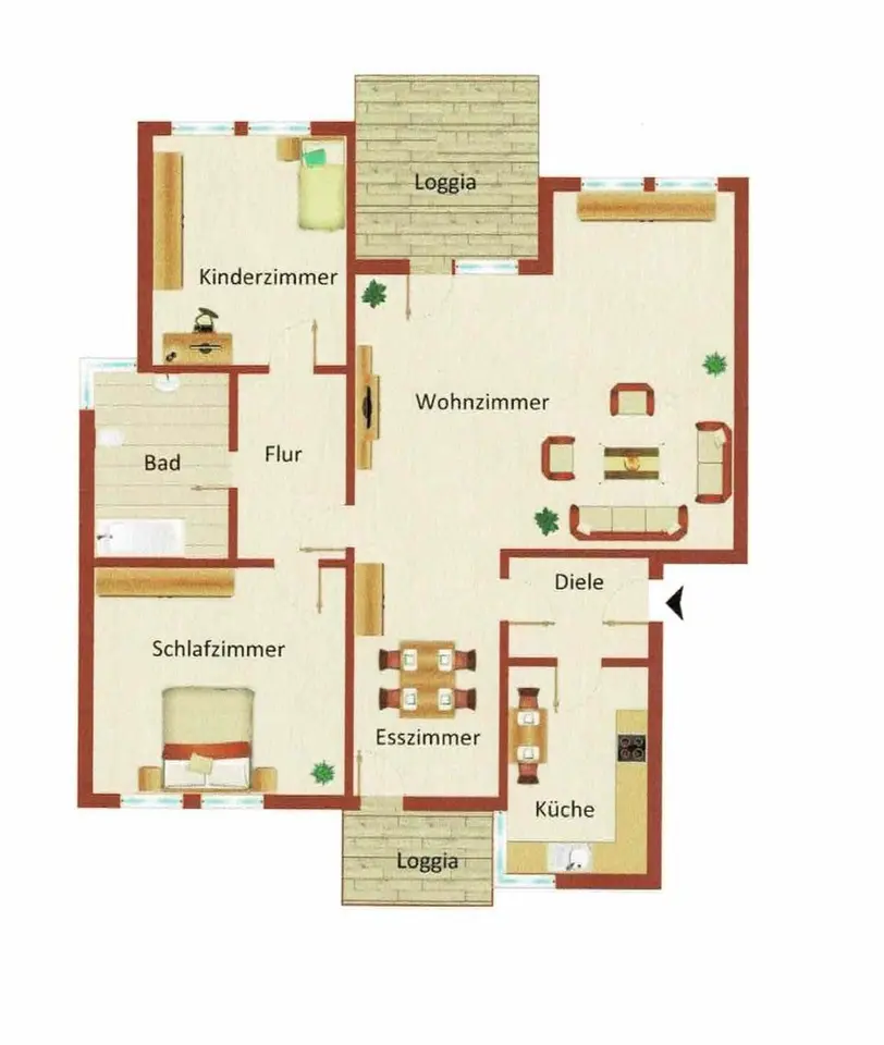 3 Zimmer Wohnung mit 81 m² in Wilhelmshaven – Bild 10