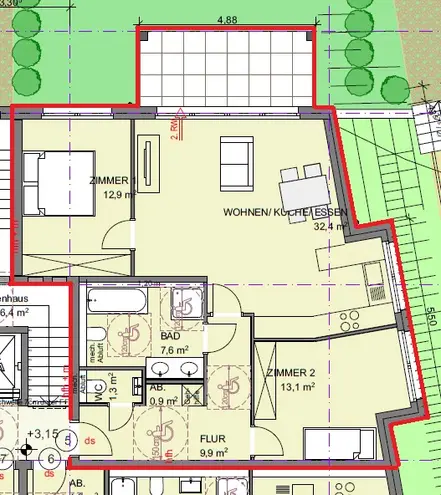 3 Zimmer Wohnung mit 83 m² in Bonn – Bild 7
