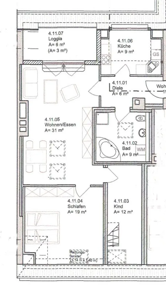 3 Zimmer Wohnung mit 121 m² in Leipzig – Bild 6