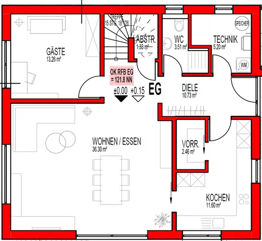 6 Zimmer Haus mit 165 m² in Baden-Baden – Bild 4