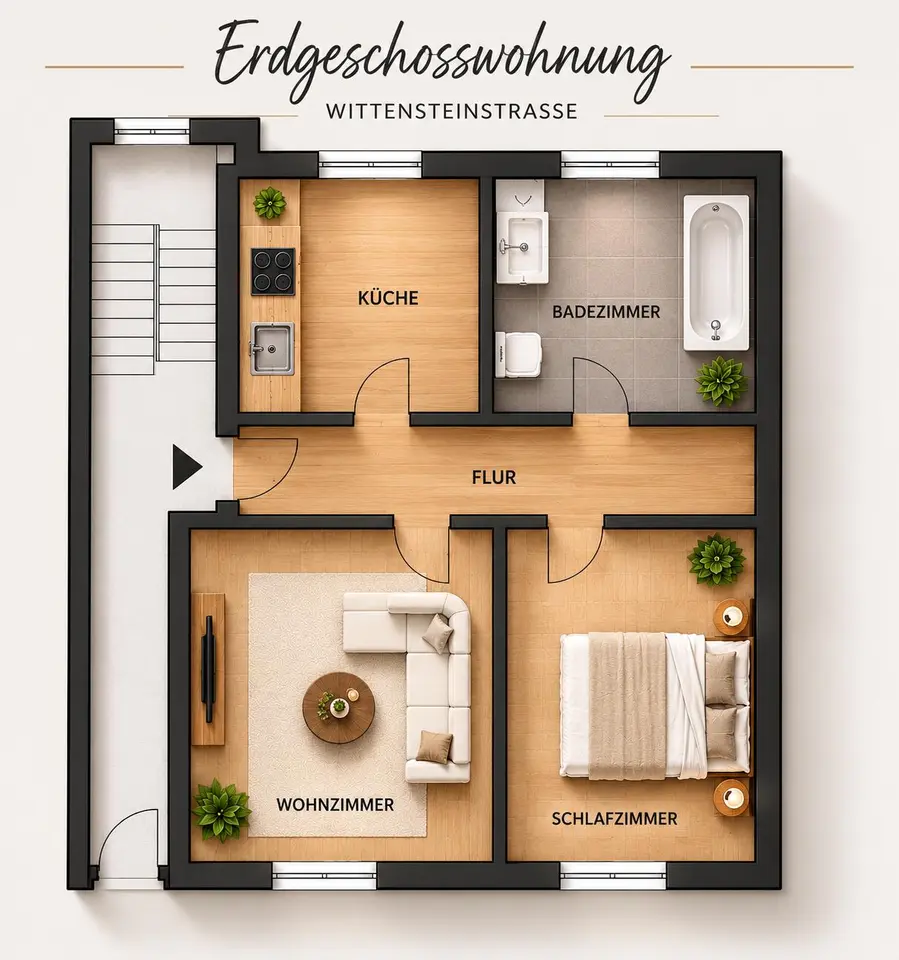 2 Zimmer Wohnung mit 63 m² in Wuppertal – Bild 7