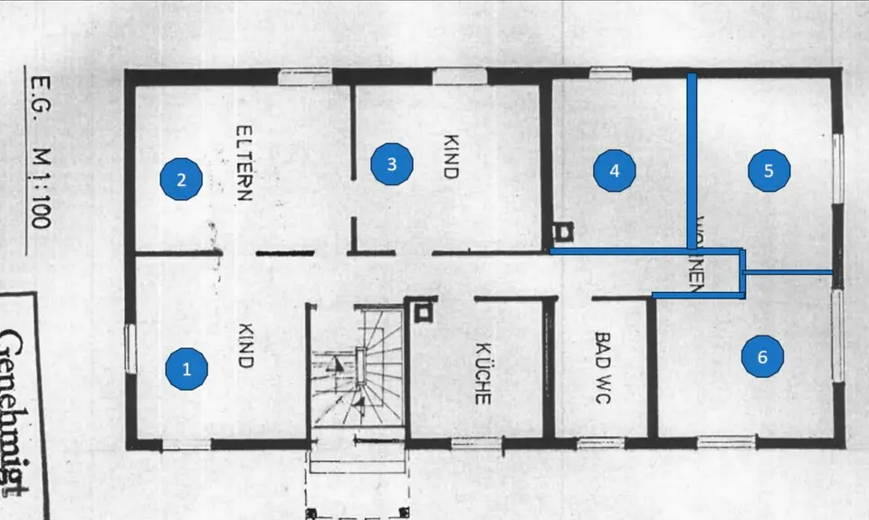 5 Zimmer Wohnung mit 105 m² in Ludwigsburg – Bild 3