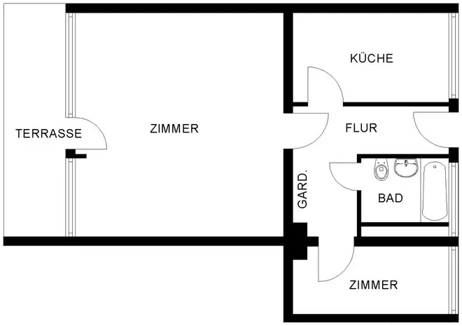 1 Zimmer Wohnung mit 50 m² in Bochum – Bild 5