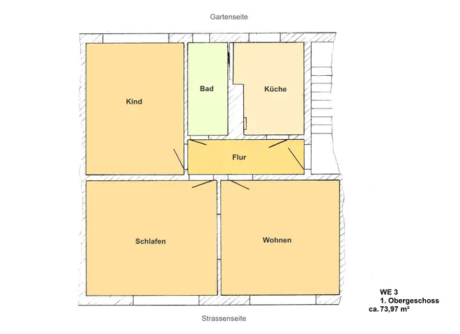 3 Zimmer Wohnung mit 74 m² in Rostock – Bild 9