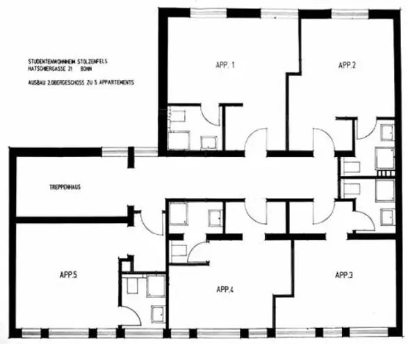 1 Zimmer Wohnung mit 21 m² in Bonn – Bild 4