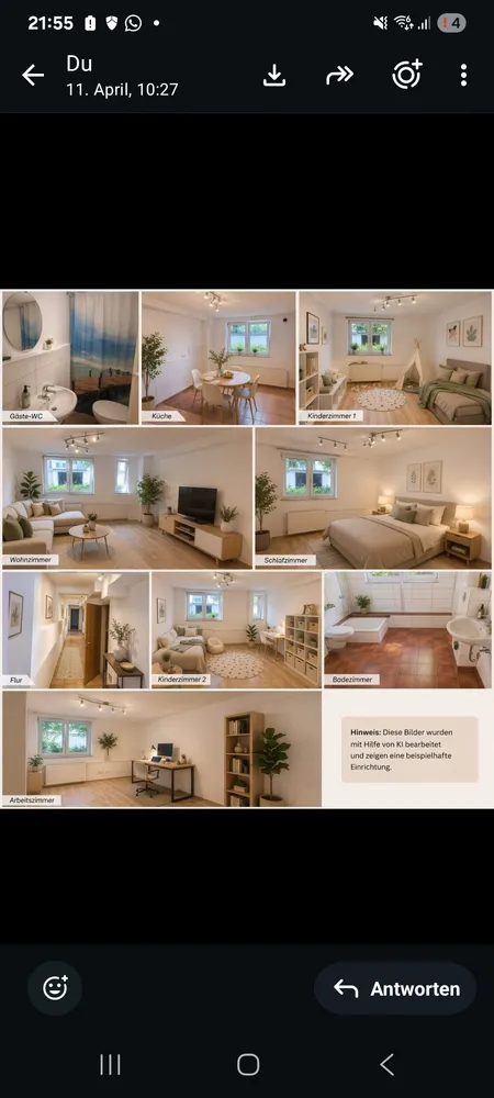 5 Zimmer Wohnung mit 120 m² in Worms – Bild 1