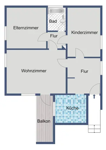 3 Zimmer Wohnung mit 67 m² in Kassel – Bild 5