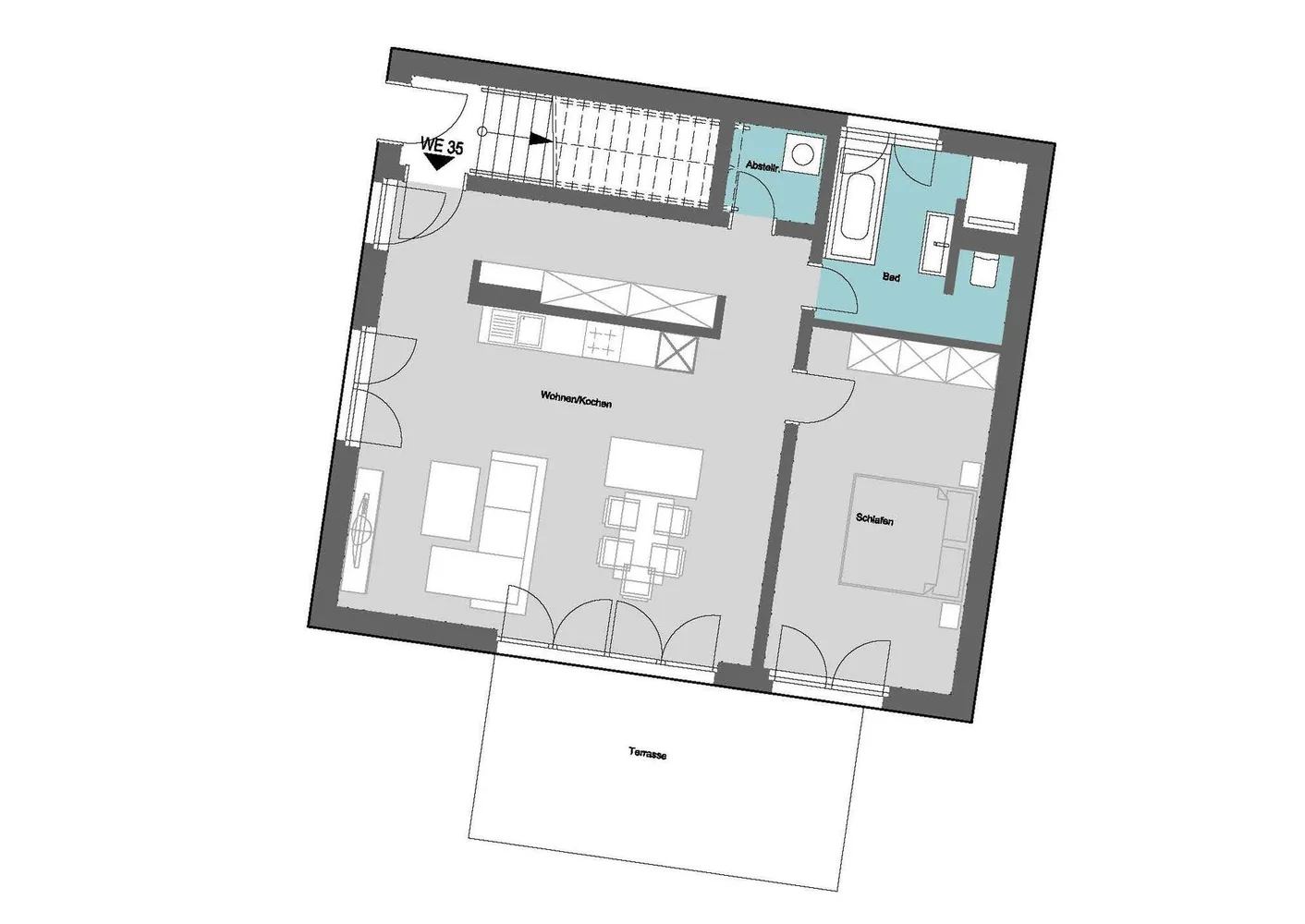 2 Zimmer Wohnung mit 79 m² in Leipzig – Bild 7