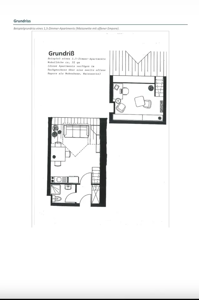 2 Zimmer Wohnung mit 31 m² in Lüneburg – Bild 8