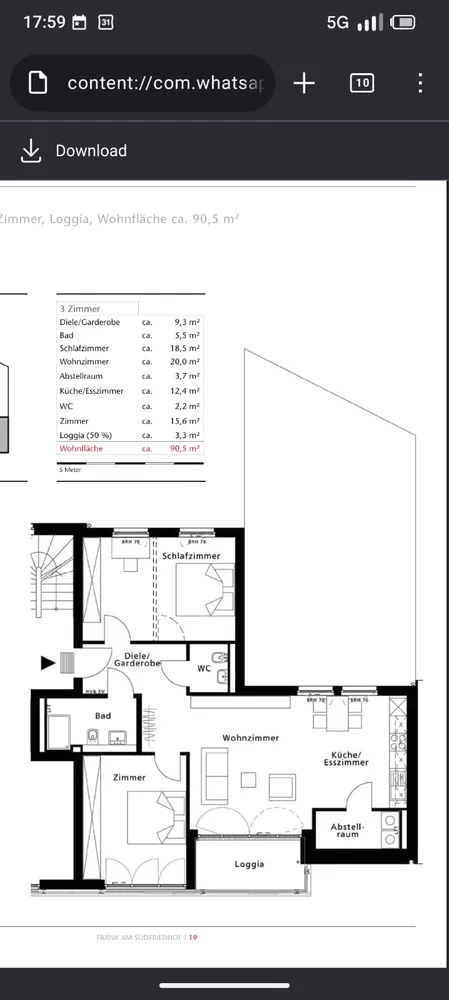 4 Zimmer Wohnung mit 91 m² in Kiel – Bild 6