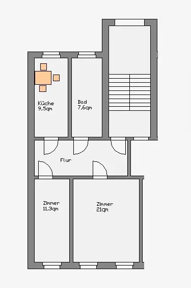 2 Zimmer Wohnung mit 60 m² in Görlitz – Bild 5