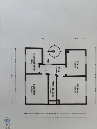 3 Zimmer Wohnung mit 43 m² in Hannover – Bild 9