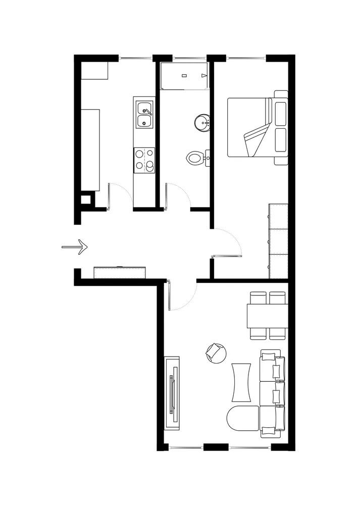 2 Zimmer Wohnung mit 53 m² in Leipzig – Bild 10