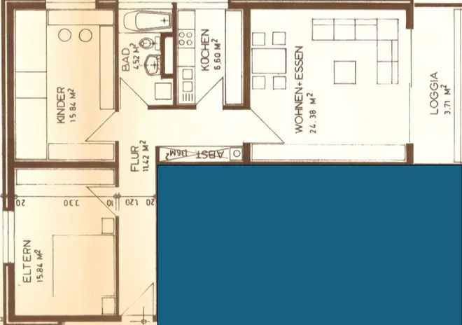 3 Zimmer Wohnung mit 84 m² in Mainz – Bild 6