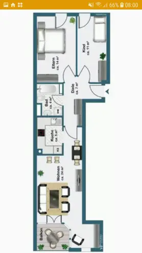 3 Zimmer Wohnung mit 68 m² in Ingolstadt – Bild 6