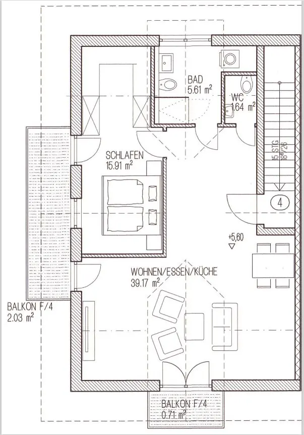 2 Zimmer Wohnung mit 70 m² in Rosenheim – Bild 9
