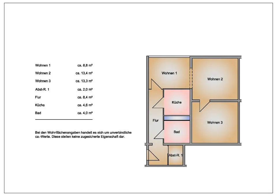 2 Zimmer Wohnung mit 54 m² in Frankfurt (Oder) – Bild 4