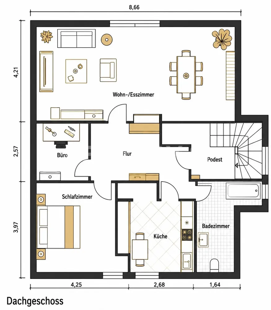 3 Zimmer Wohnung mit 80 m² in Saarbrücken – Bild 10