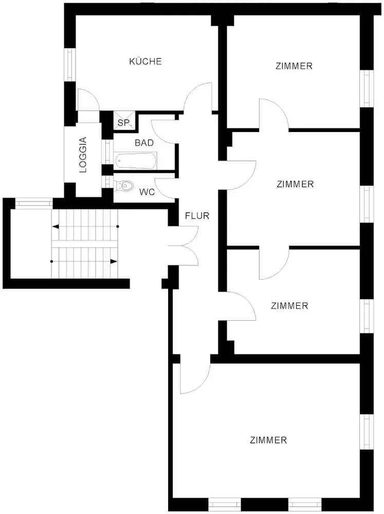 4 Zimmer Wohnung mit 111 m² in Herne – Bild 6