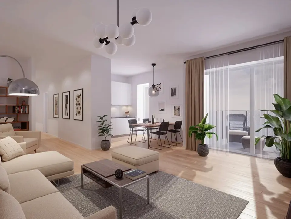 4 Zimmer Wohnung mit 96 m² in Erfurt – Bild 1