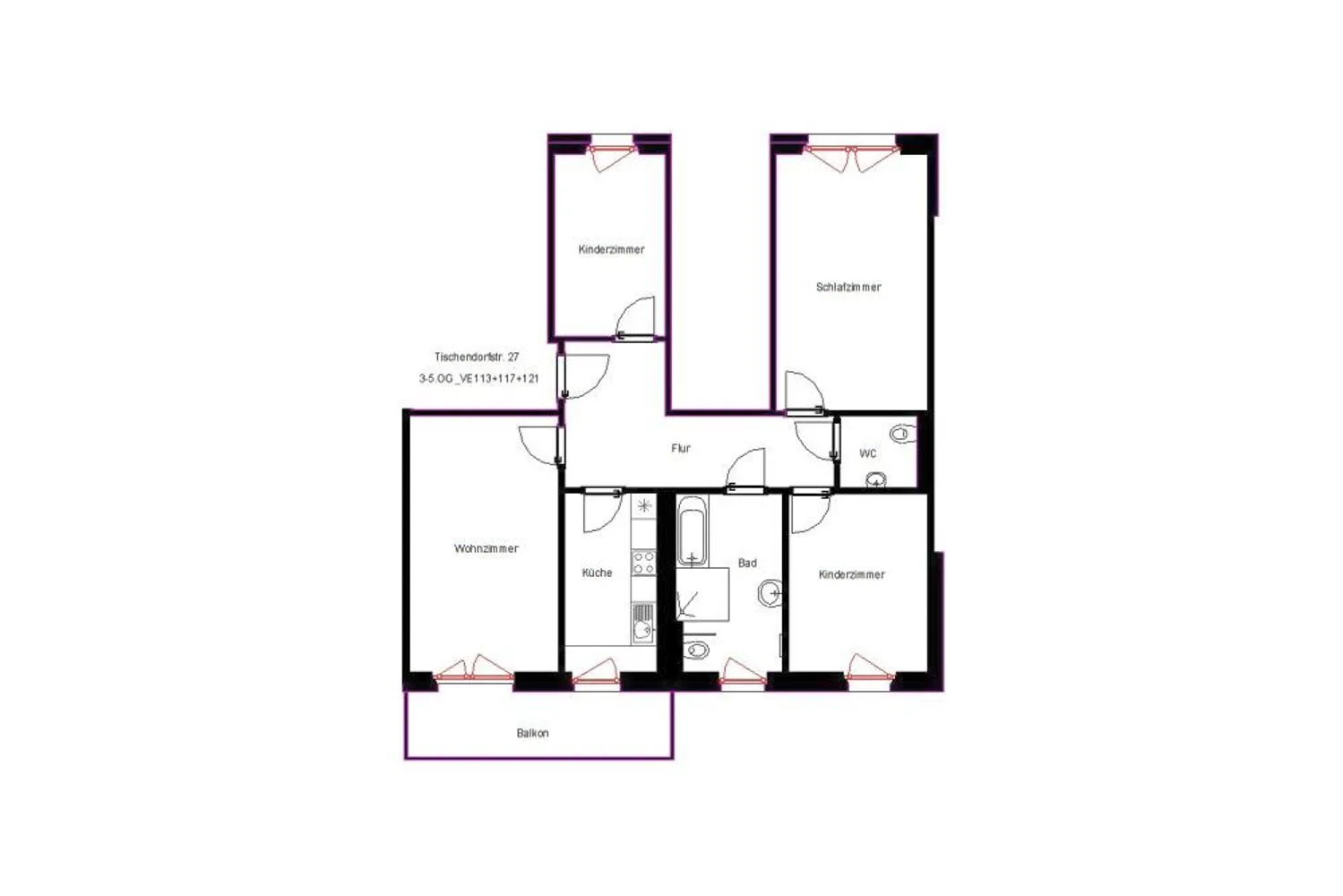 4 Zimmer Wohnung mit 101 m² in Plauen – Bild 2