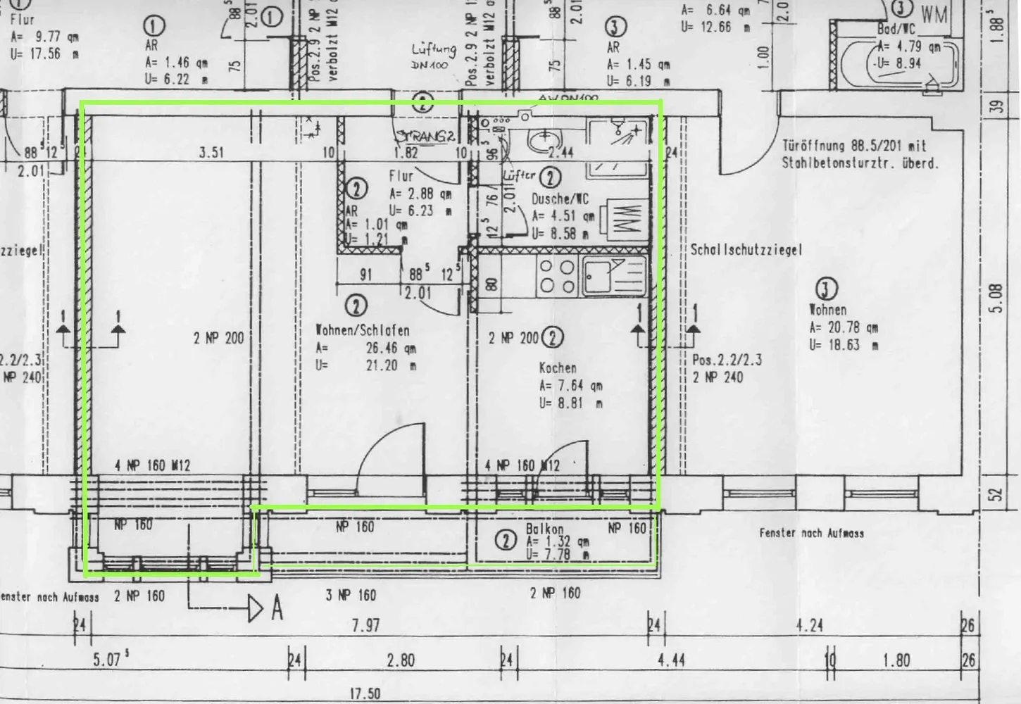 1 Zimmer Wohnung mit 42 m² in Chemnitz – Bild 12