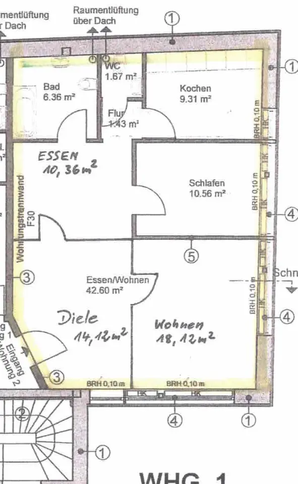 3 Zimmer Wohnung mit 90 m² in Cuxhaven – Bild 8