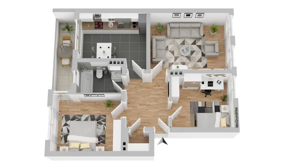 3 Zimmer Wohnung mit 70 m² in Kaarst – Bild 10