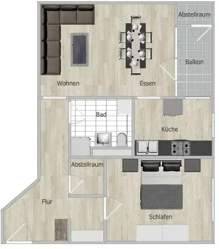 2 Zimmer Wohnung mit 61 m² in Ludwigshafen am Rhein – Bild 7