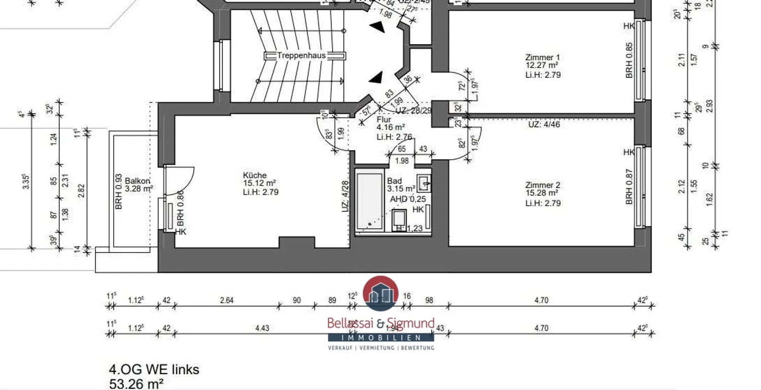 2 Zimmer Wohnung mit 52 m² in Düsseldorf – Bild 10