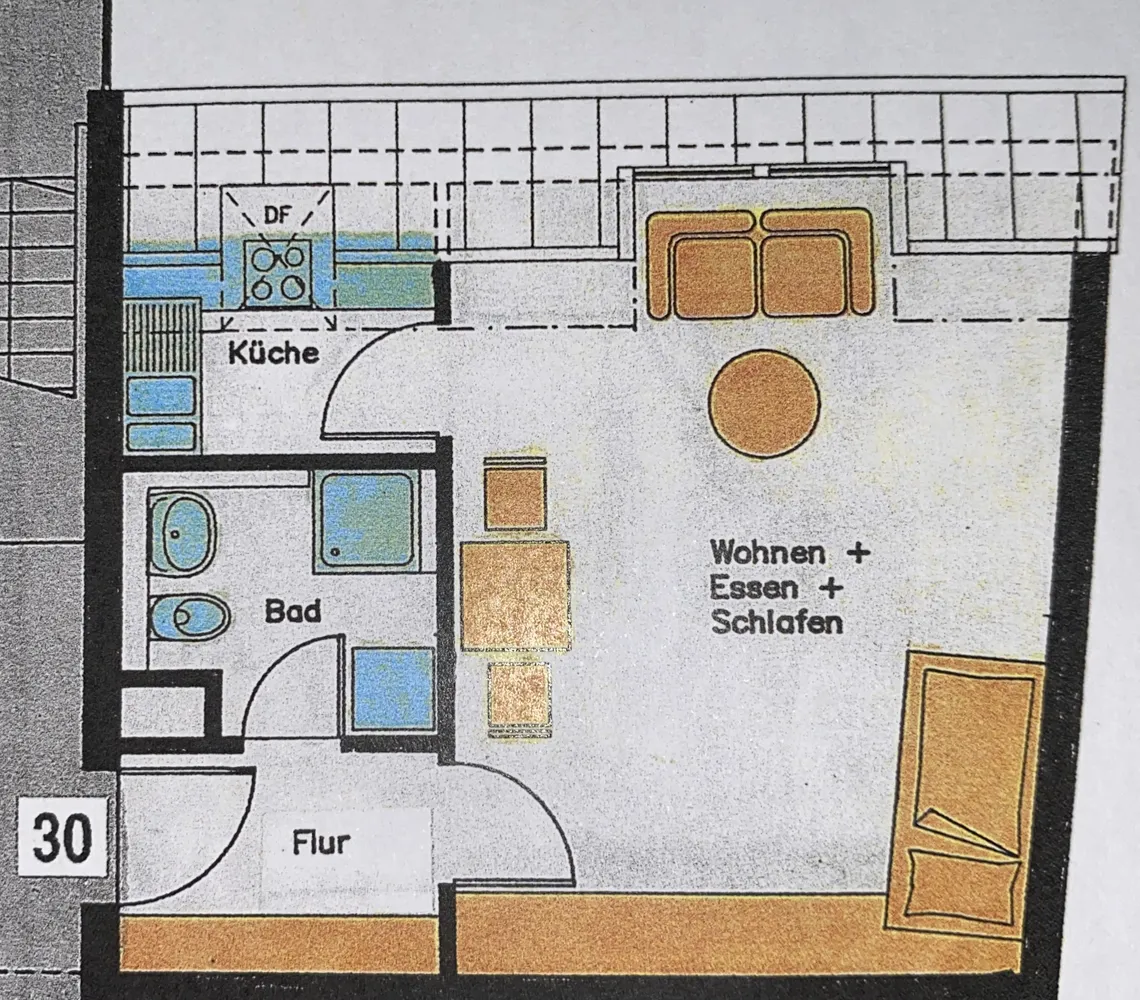 1 Zimmer Wohnung mit 35 m² in Sindelfingen – Bild 6