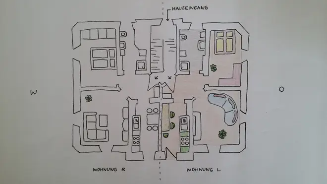 2 Zimmer Wohnung mit 63 m² in Augsburg – Bild 11