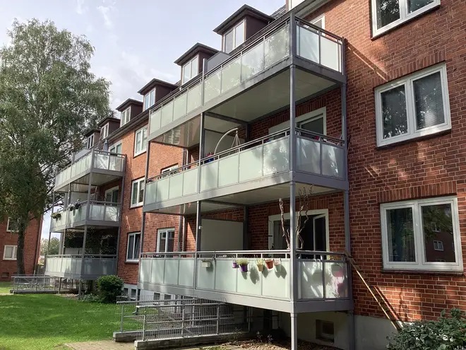 3 Zimmer Wohnung mit 56 m² in Lübeck – Bild 2