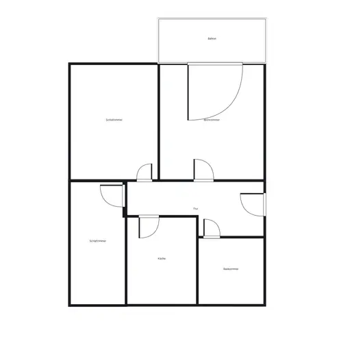 3 Zimmer Wohnung mit 56 m² in Lübeck – Bild 3