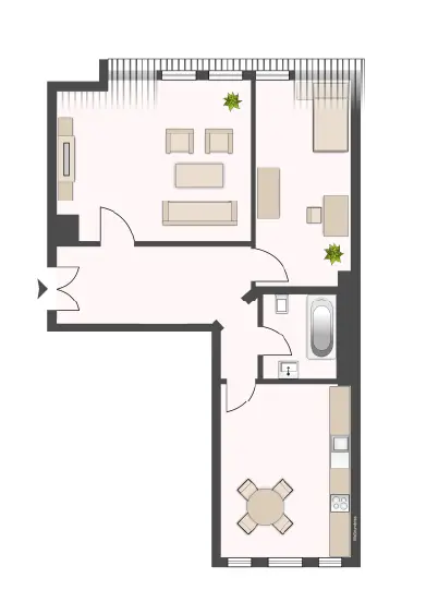 2 Zimmer Wohnung mit 64 m² in Leipzig – Bild 5